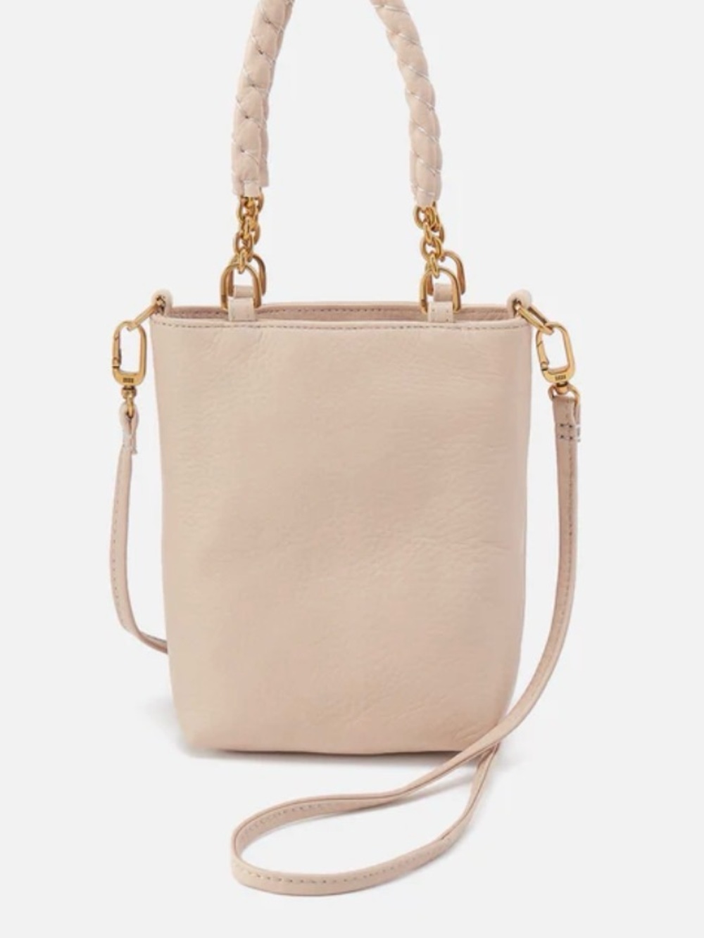 NWT HOBO Tennessee Mini Crossbody Handbag Stonewash Leather